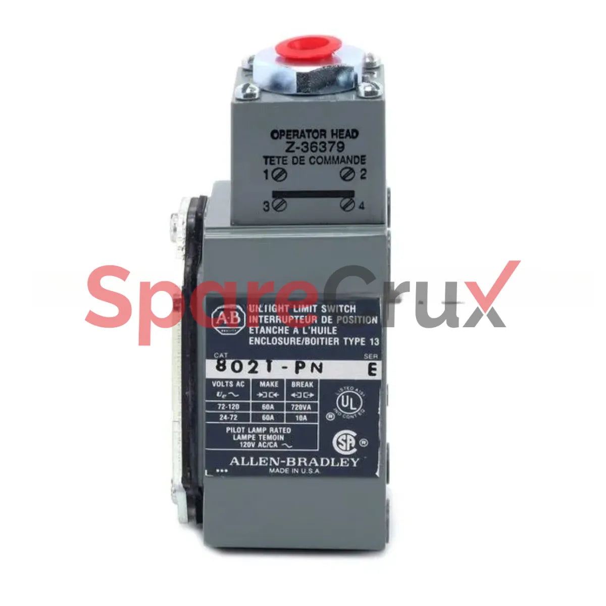 802T-PN | ALLEN BRADLEY | Standard Limit Switch