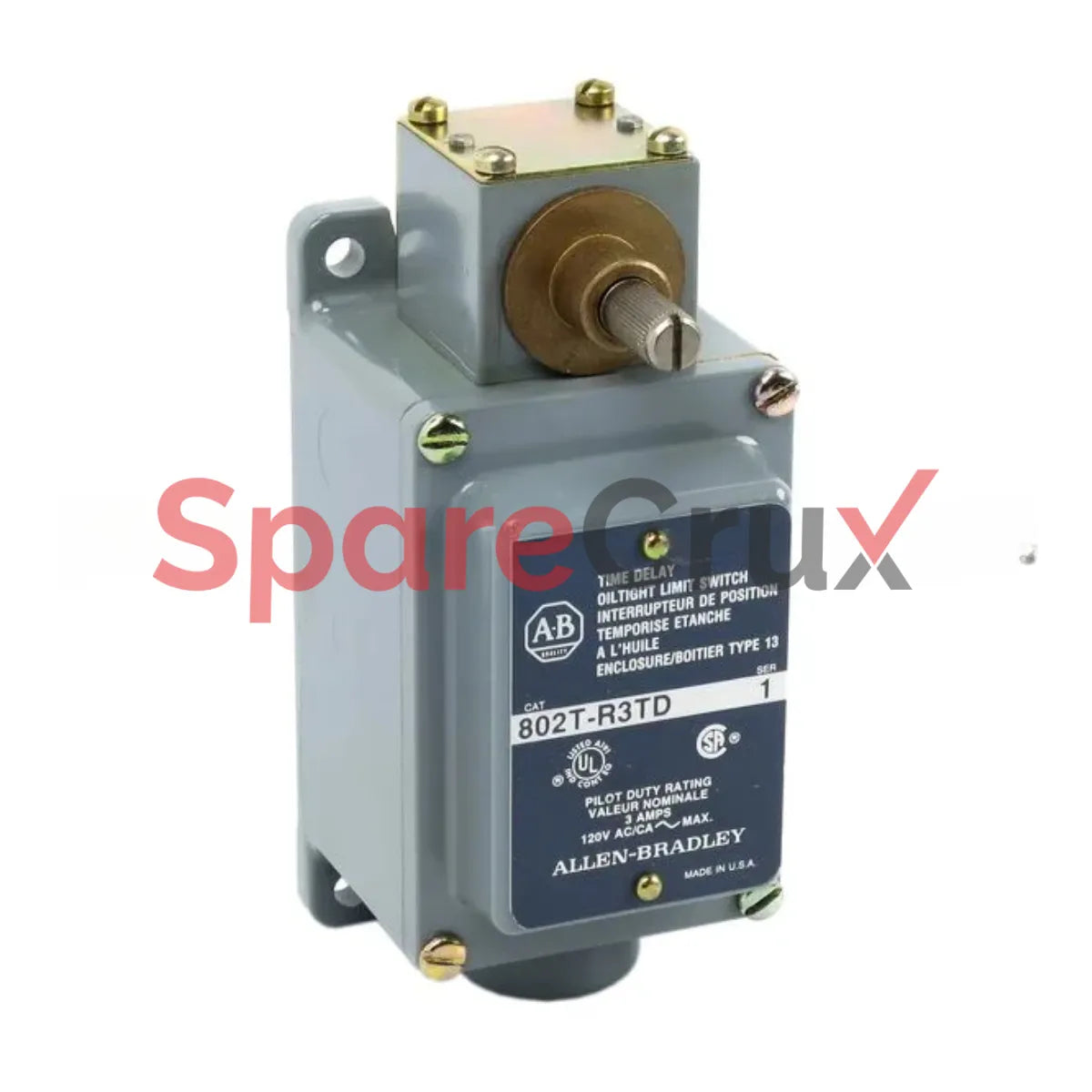 802T-R3TD | ALLEN BRADLEY | Standard Limit Switch