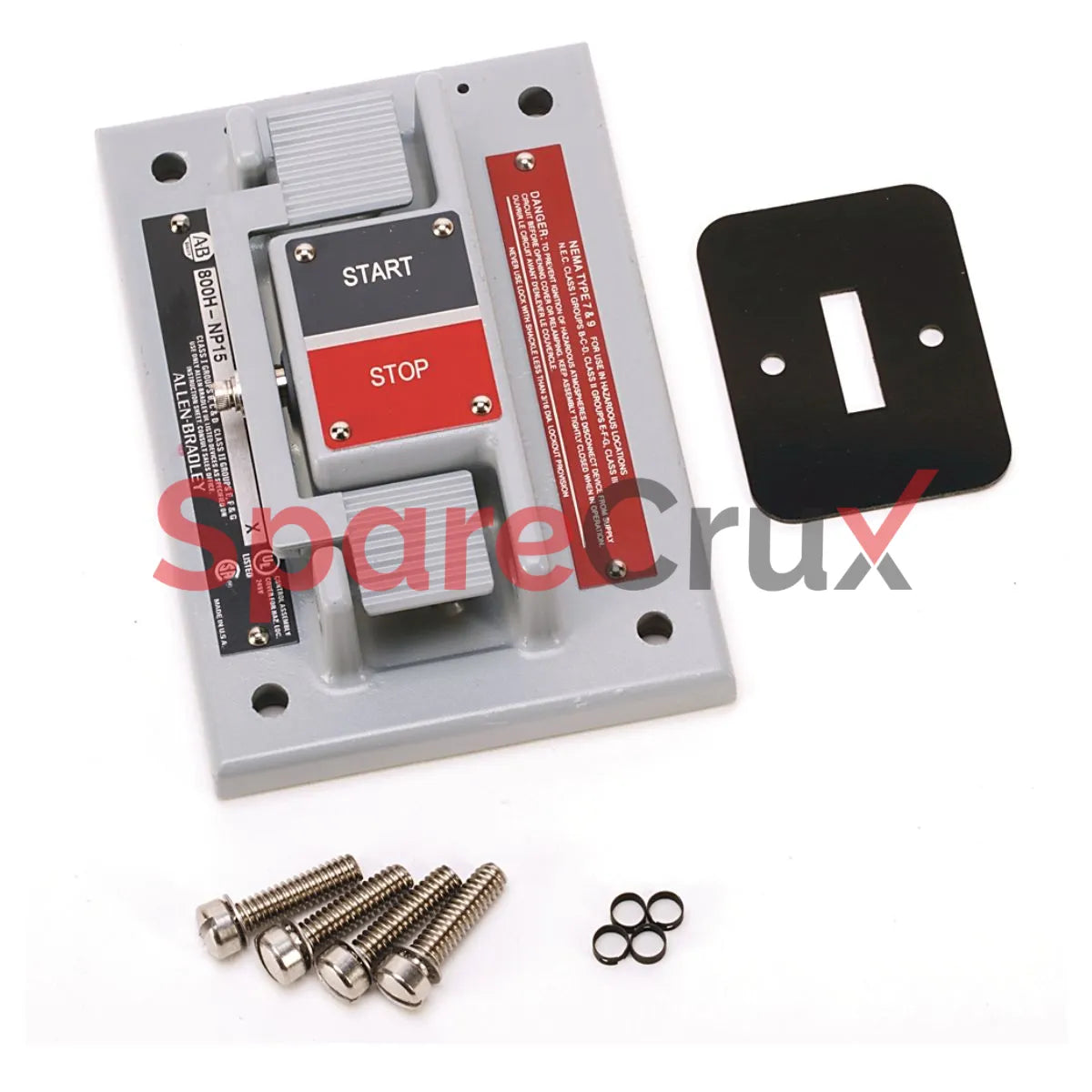 800H-NP15 | ALLEN BRADLEY | Type 7&9 Enclosure Cover 800H PB