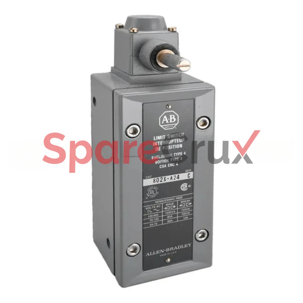 802X-A24 | ALLEN BRADLEY | Watertight Limit Switch