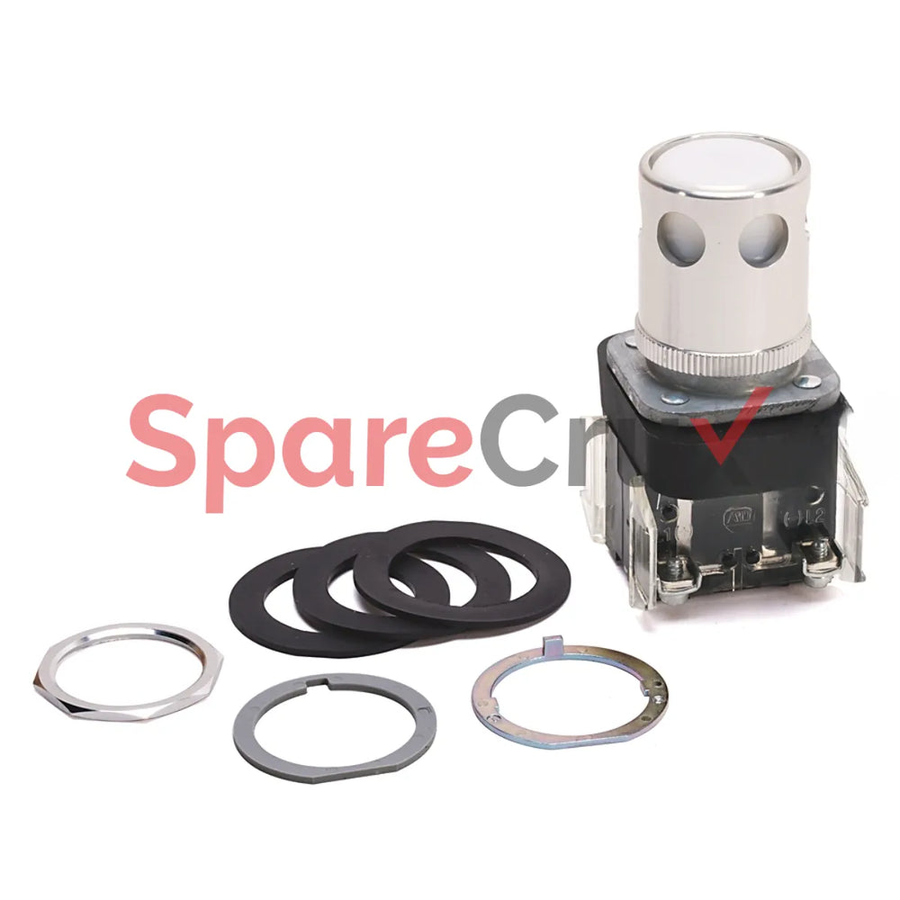 800TC-QAH2W | ALLEN BRADLEY | 30mm Momentary Push Button 800T PB