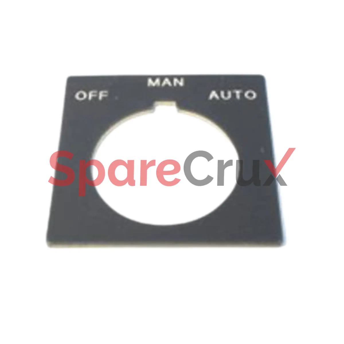 800H-W062 | ALLEN BRADLEY | 30mm 800H MAN-OFF-AUTO Grey Legend Plate