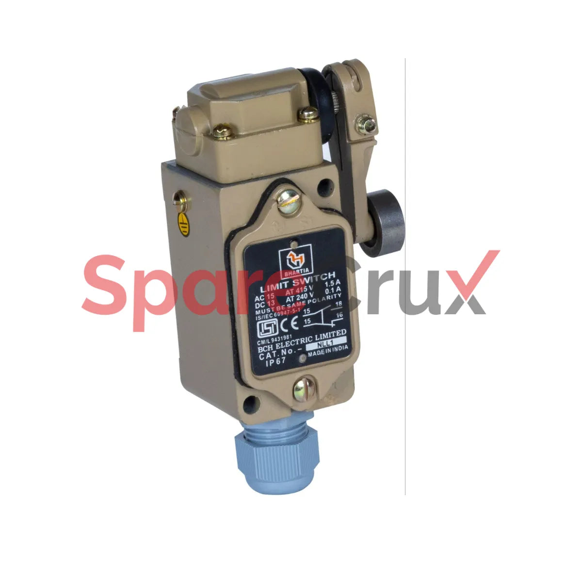NLL1 | BCH ELECTRIC | Limit Switch, For Machine Tools, 440 VAC
