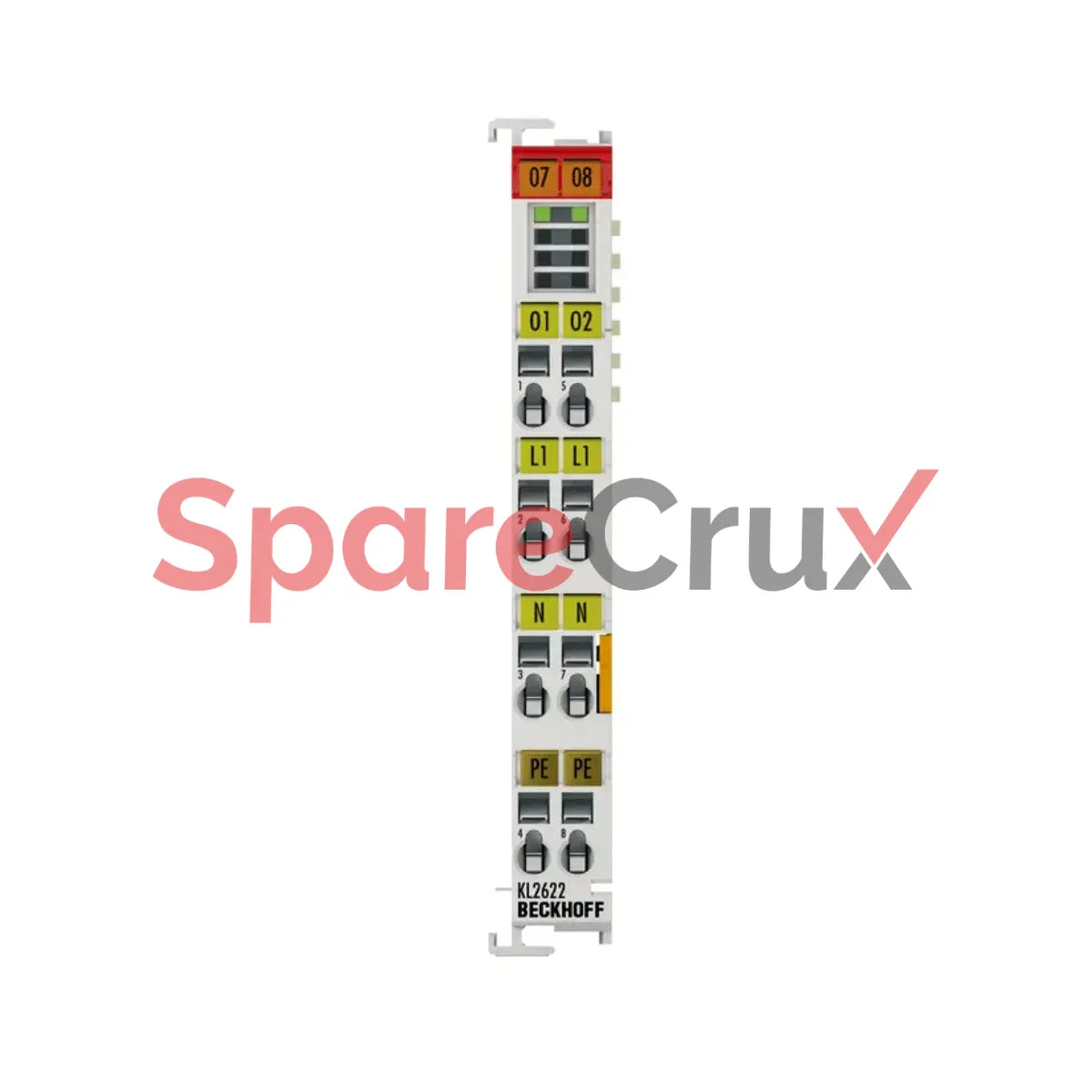 KL-2622 | BECKHOFF | Bus Terminal, 2-channel Relay Output, 230 V AC, 30 V DC, 5 A, Without Power Contacts