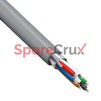 9536-060-100 | BELDEN CORPORATION | 6‑Conductor Shielded Cable, 24 AWG, PVC, 100 ft