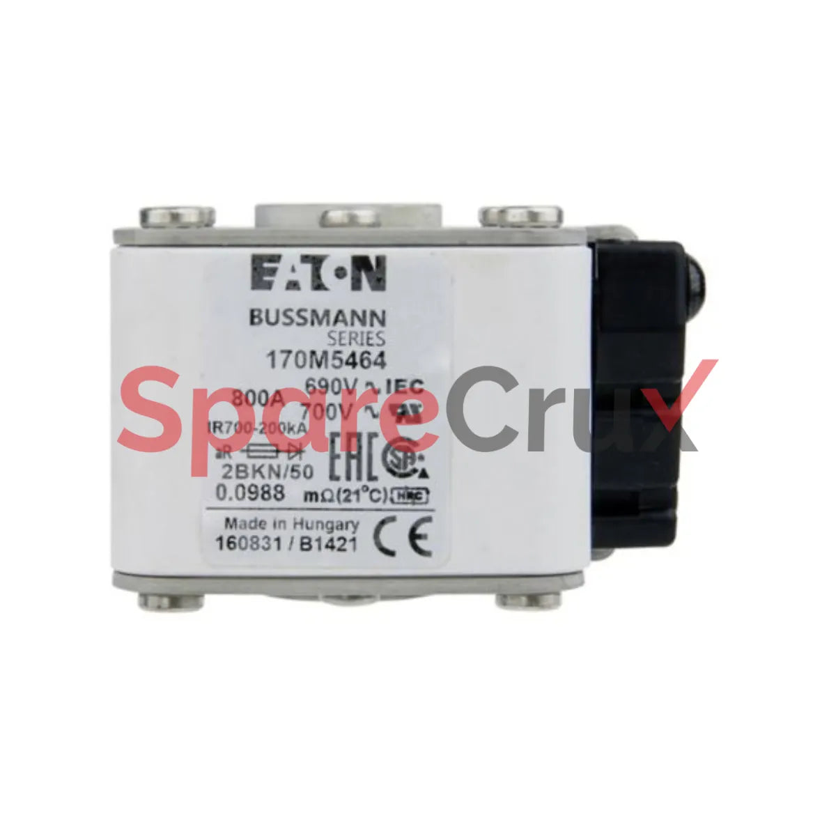 170M5464 | BUSSMANN | FUSE 800A 690V 2BKN/50 AR UC