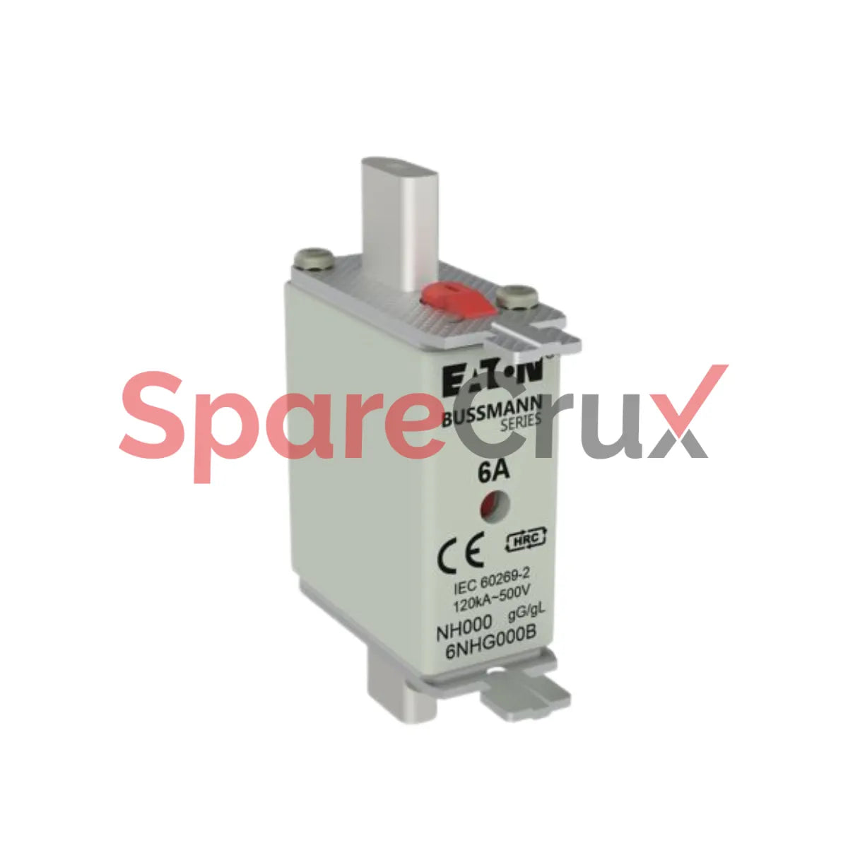 6NHG000B | BUSSMANN | Fuse 6A 500V GG 000