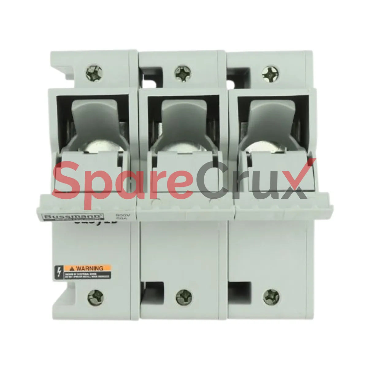 CH60J3 | BUSSMANN | 35 mm DIN rail, 600 Vac/dc