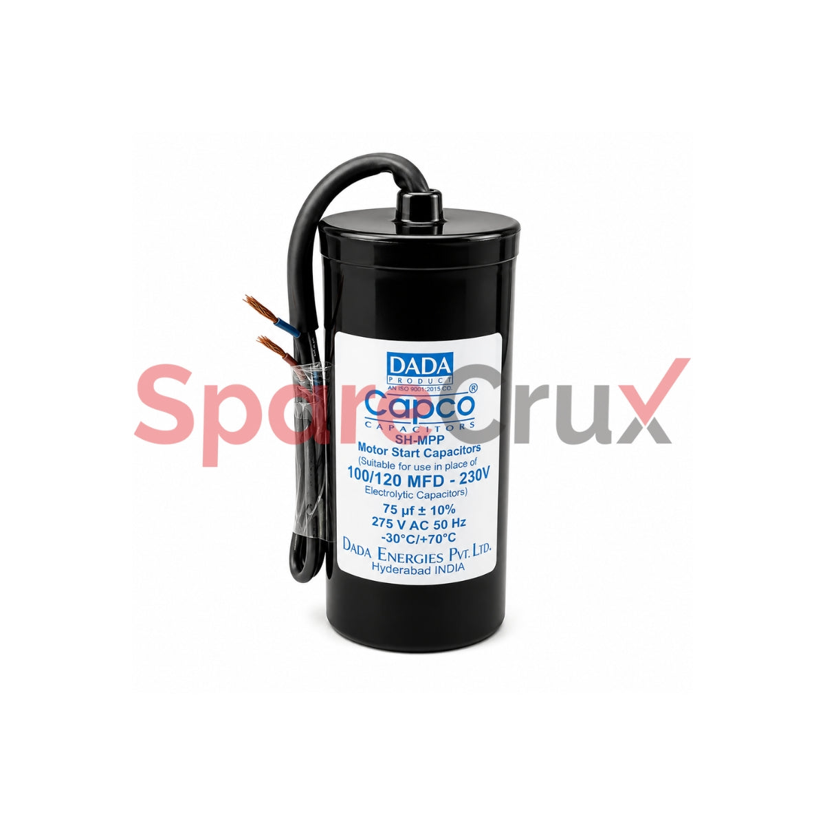 100-120 MFD | CAPCO | Motor Start Capacitor