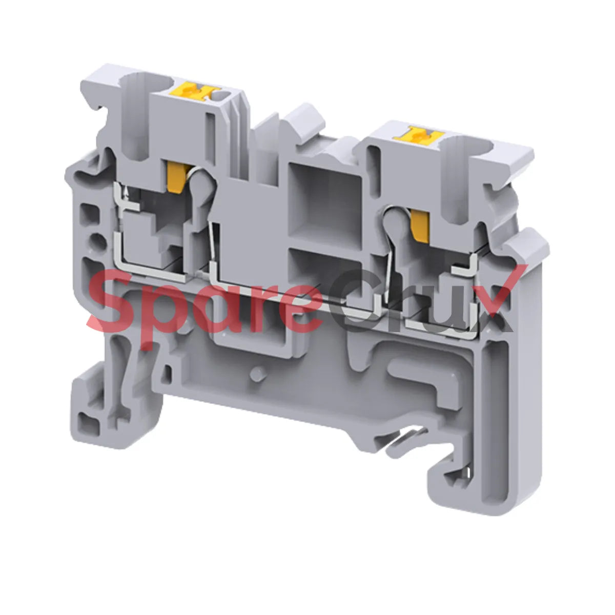 CP6/10 | CONNECTWELL | Bornier compact traversant enfichable de 10 mm², gris