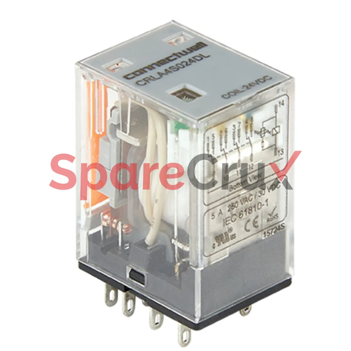 CRLA2PS024DL | CONNECTWELL |  Industrial Electromechanical Relay