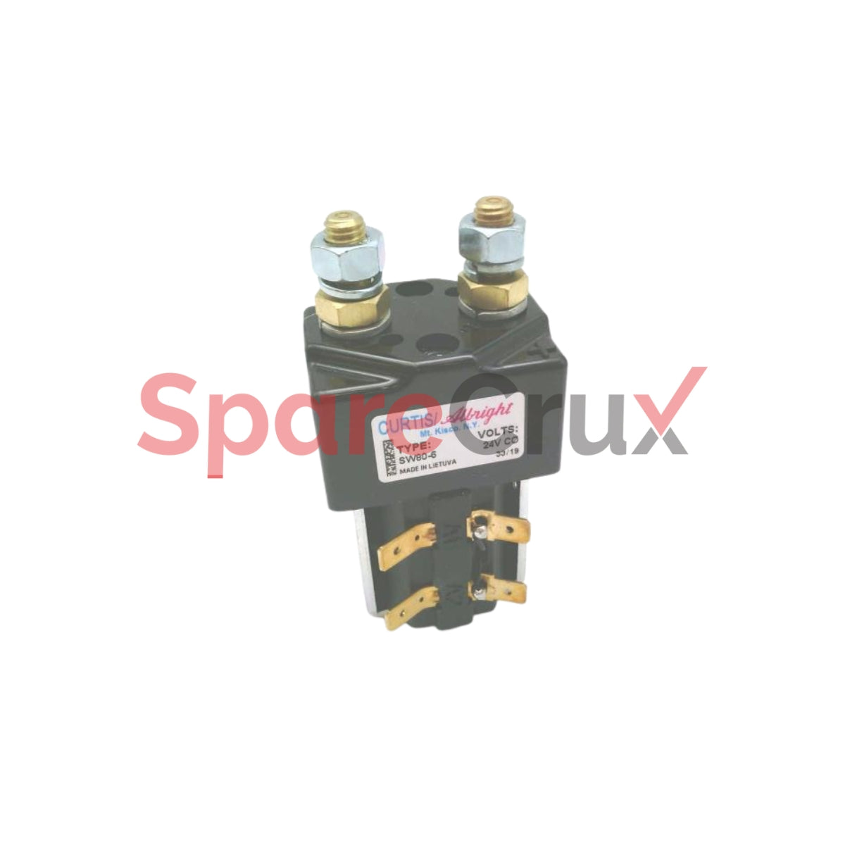 SW80-6 | CURTIS INSTRUMENTS | Contactor Relay 24V