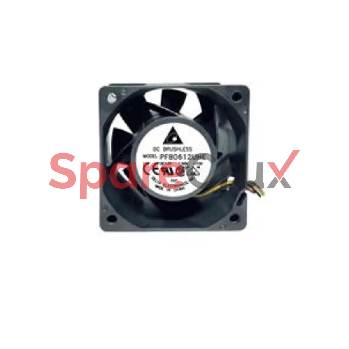PFB0624GHE | DELTA ELECTRONICS | DC Fans DC Tubeaxial Fan, 60x38mm, 24VDC, Ball Bearing, Lead Wires, Locked Rotor Sensor