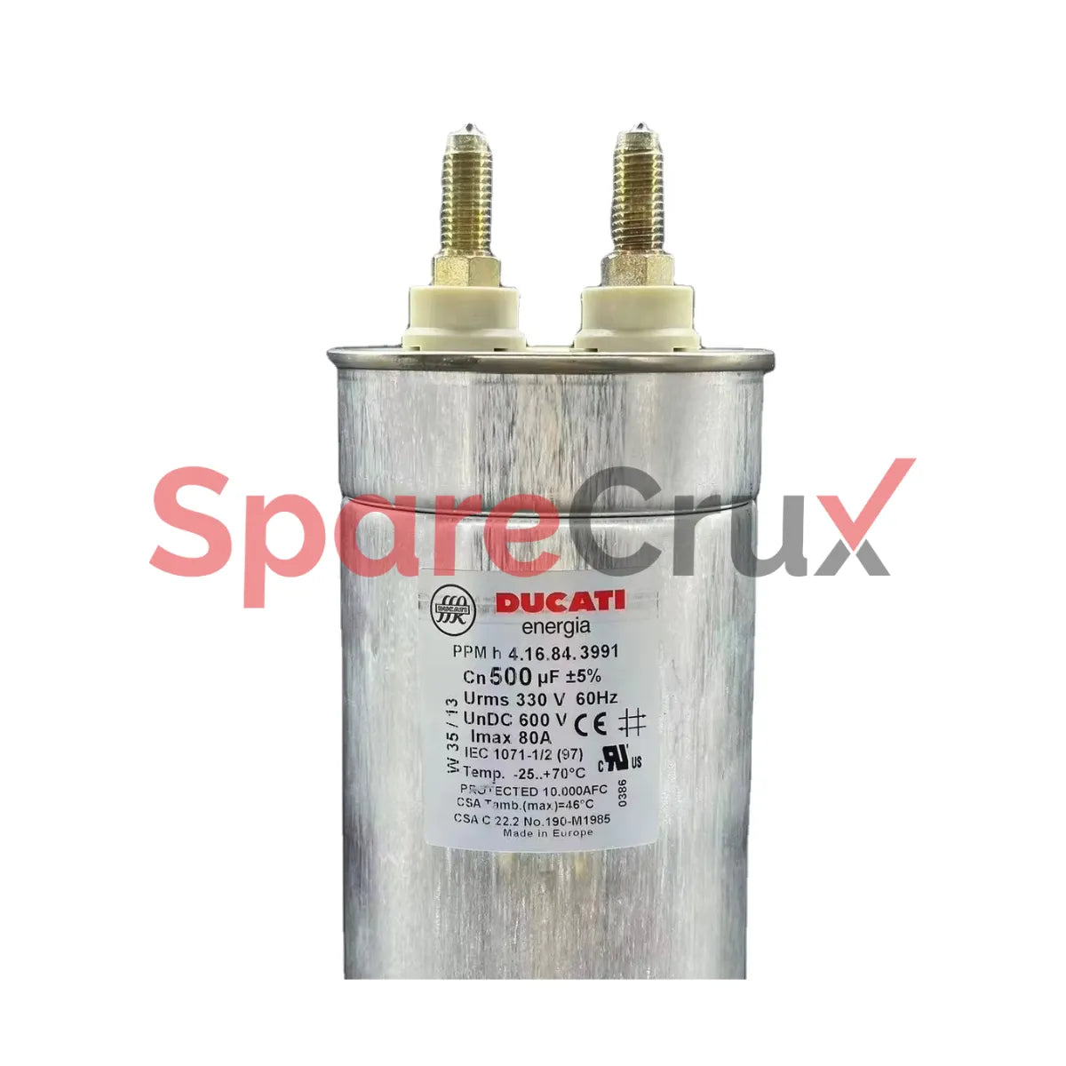 PPM H 4.16.84.3991 | DUCATI ENERGIA | AC Filtering Power Capacitor