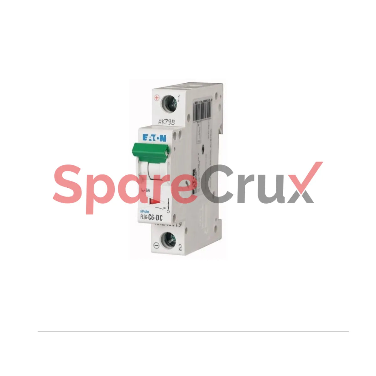 PLS6-C6-DC | EATON | DC MCB PLS6-C6-DC 6A, Single Pole