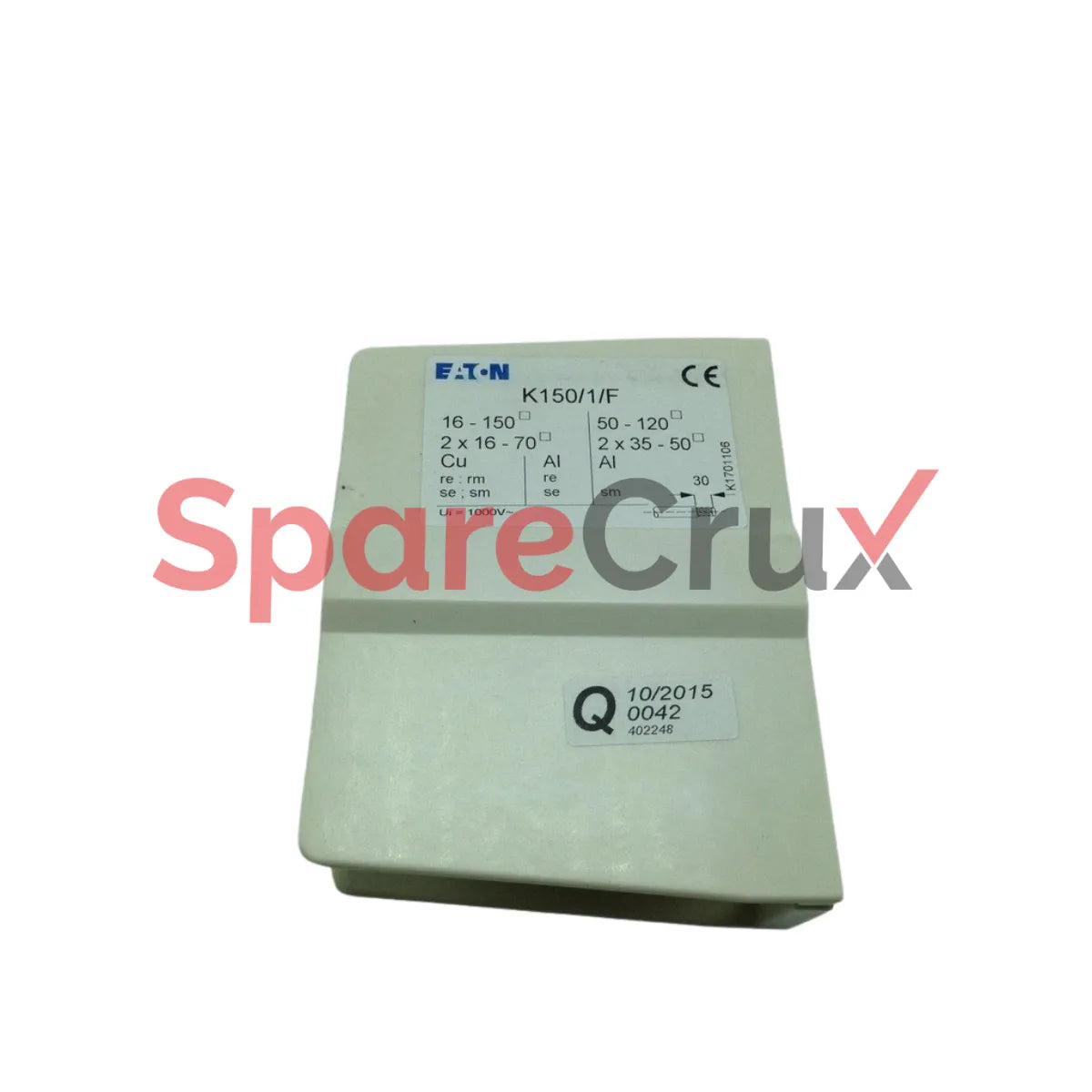 K150/1/F | EATON | Connection Terminal, 250 Amp, 1000 VAC