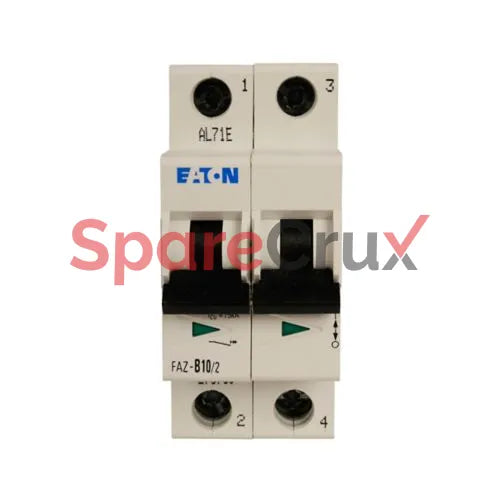 FAZ-C2/2-NA | EATON | Miniature Circuit Breaker, 2 A, Two-pole, C Curve, 277/480 V, UL 489, Screw Terminals