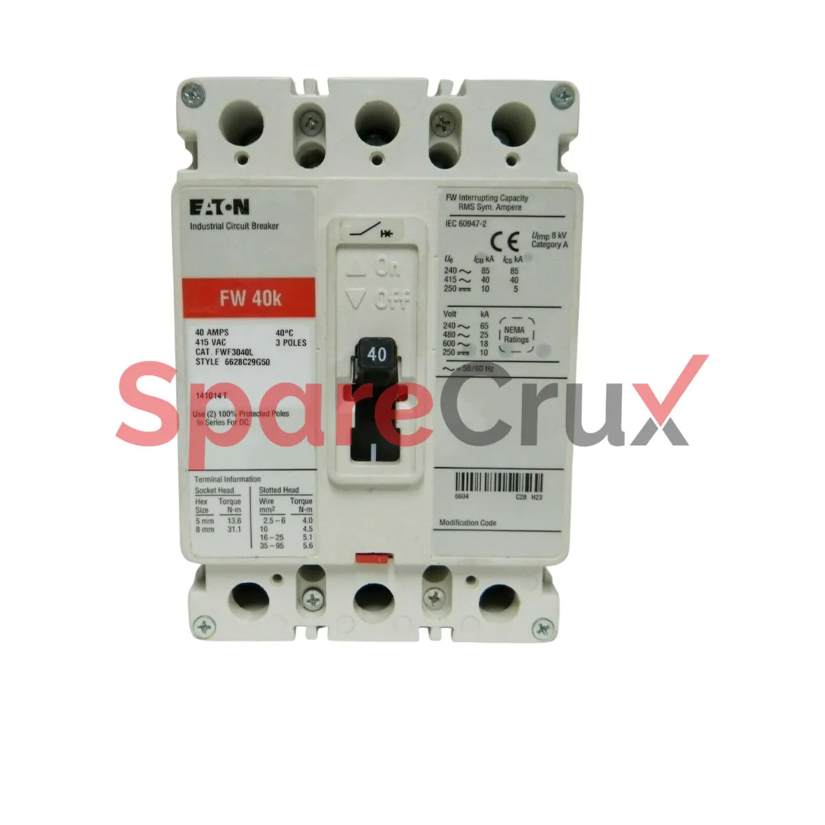 FW40K | EATON | Moeller Circuit Breaker