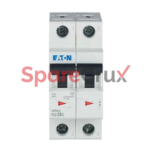 278754 | EATON | Moeller series xEffect - FAZ MCB. FAZ, 2-pole, tripping characteristic: C, rated current In: 6 A