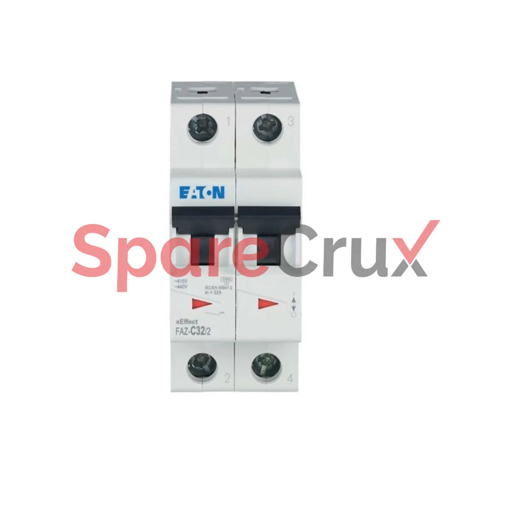 278763 | EATON | Moeller series xEffect FAZ-C32/2  tripping characteristic: C, rated current In: 32 A