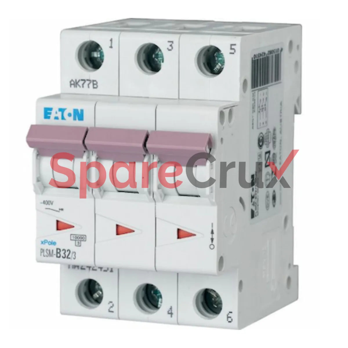 PLSM-C32/3 | EATON | MCB 32 A, 3 Pole, 10 KA, C-Curve