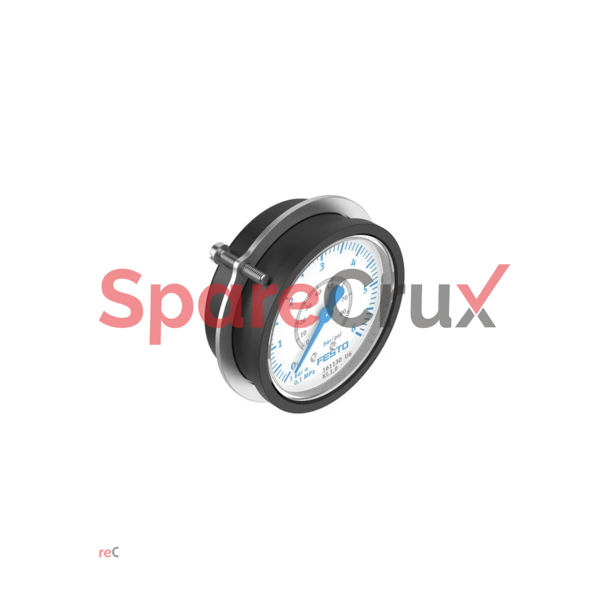 161130 | FESTO | FMAP-63-6-1/4 Pneumatic Pressure Gauge, 6 bar