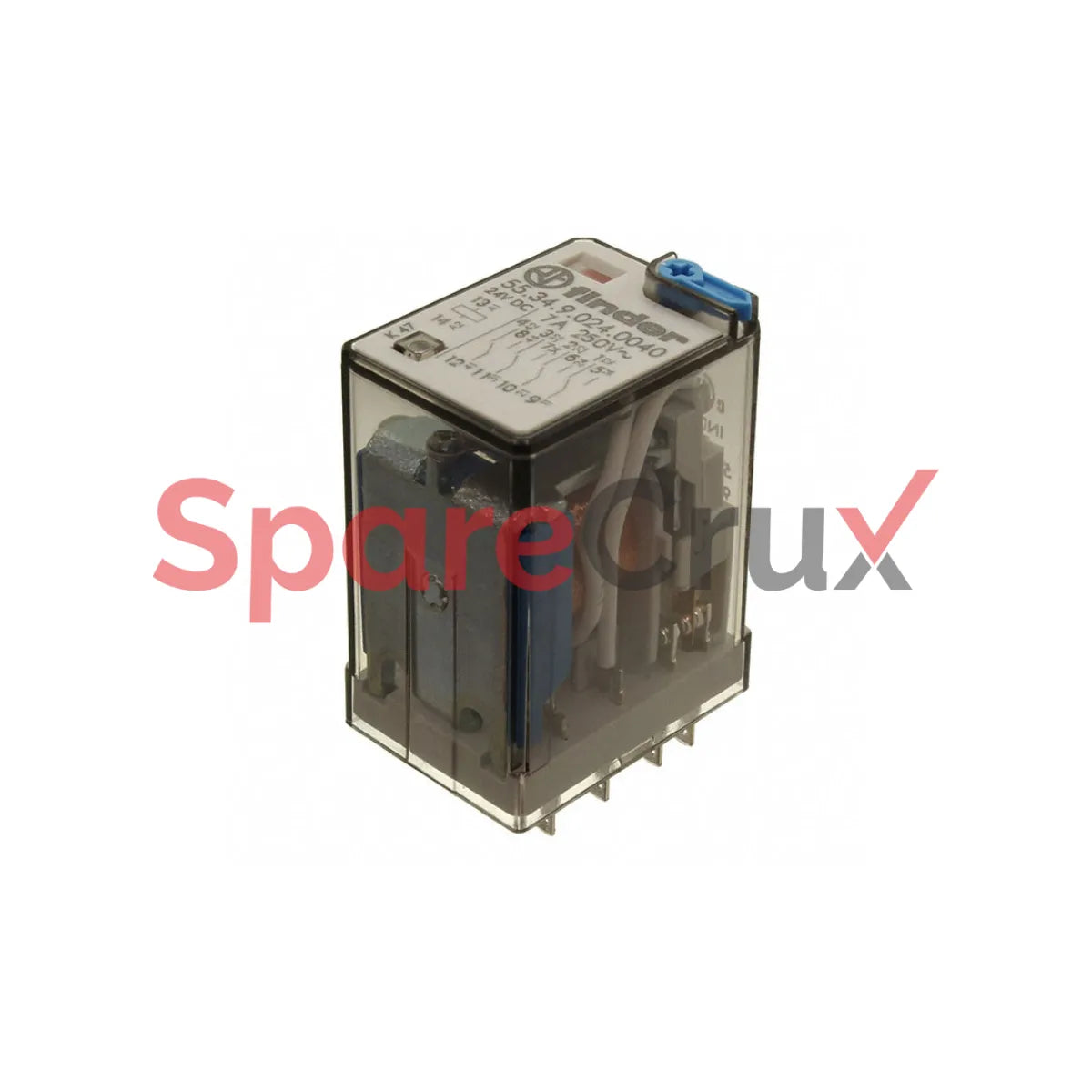 55.34.9.024.0040 | FINDER | Relay Gen Purpose 4PDT 7A 24V