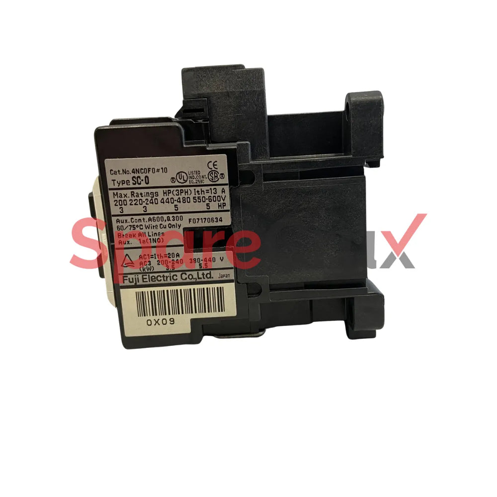 4NC0F0 | FUJI ELECTRIC | DIN Rail Contactor