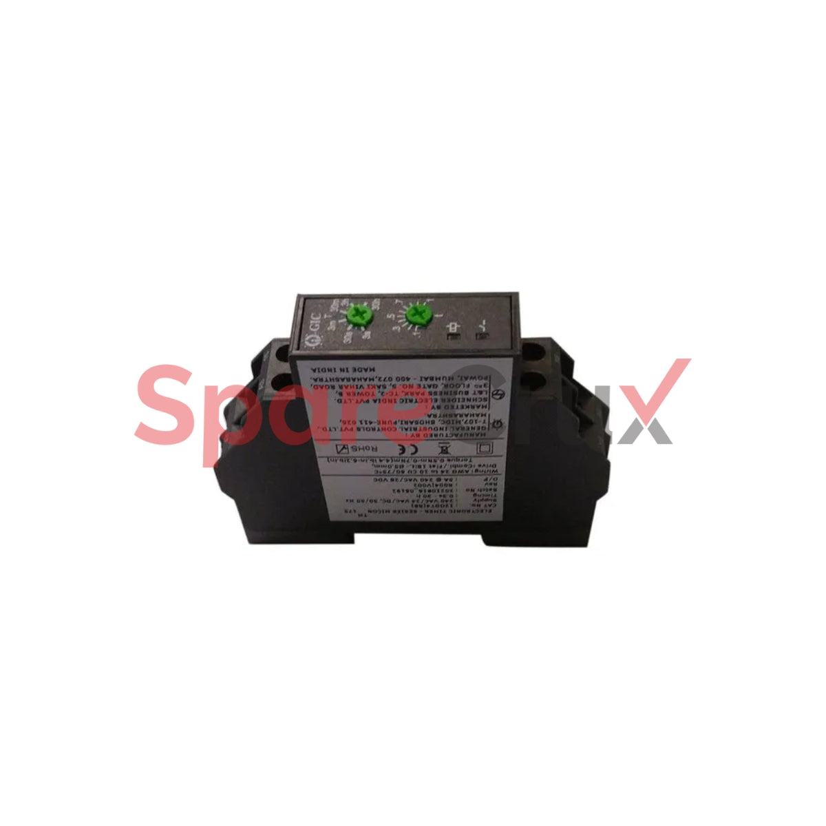 12ODT4(R8) | GENERAL INDUSTRIAL CONTROLS (GIC) | Electronic Timer 240 Vac/24 Vac/DC 50/60hz