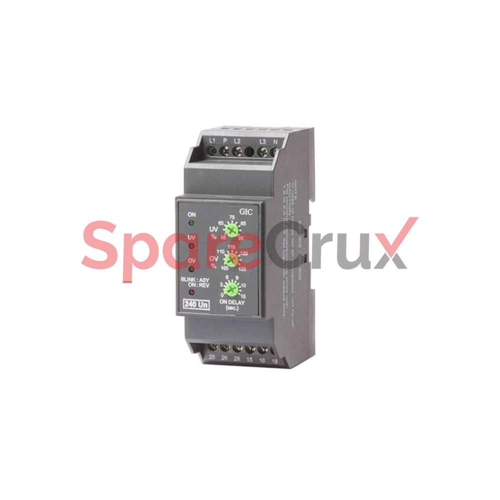MG73BH | GENERAL INDUSTRIAL CONTROLS (GIC) | 1PH, 3PH-4W, 240VAC , 47 TO 63HZ