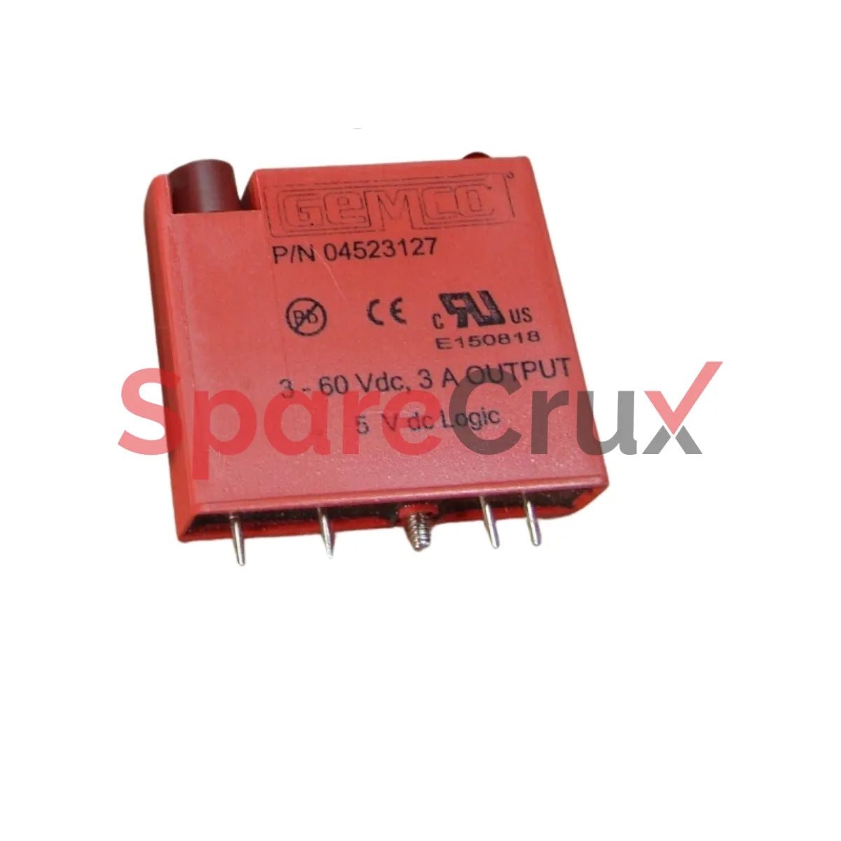 04523127 | GEMCO |  Dc Solidstate Relay, 3 Amp, 560 Vdc