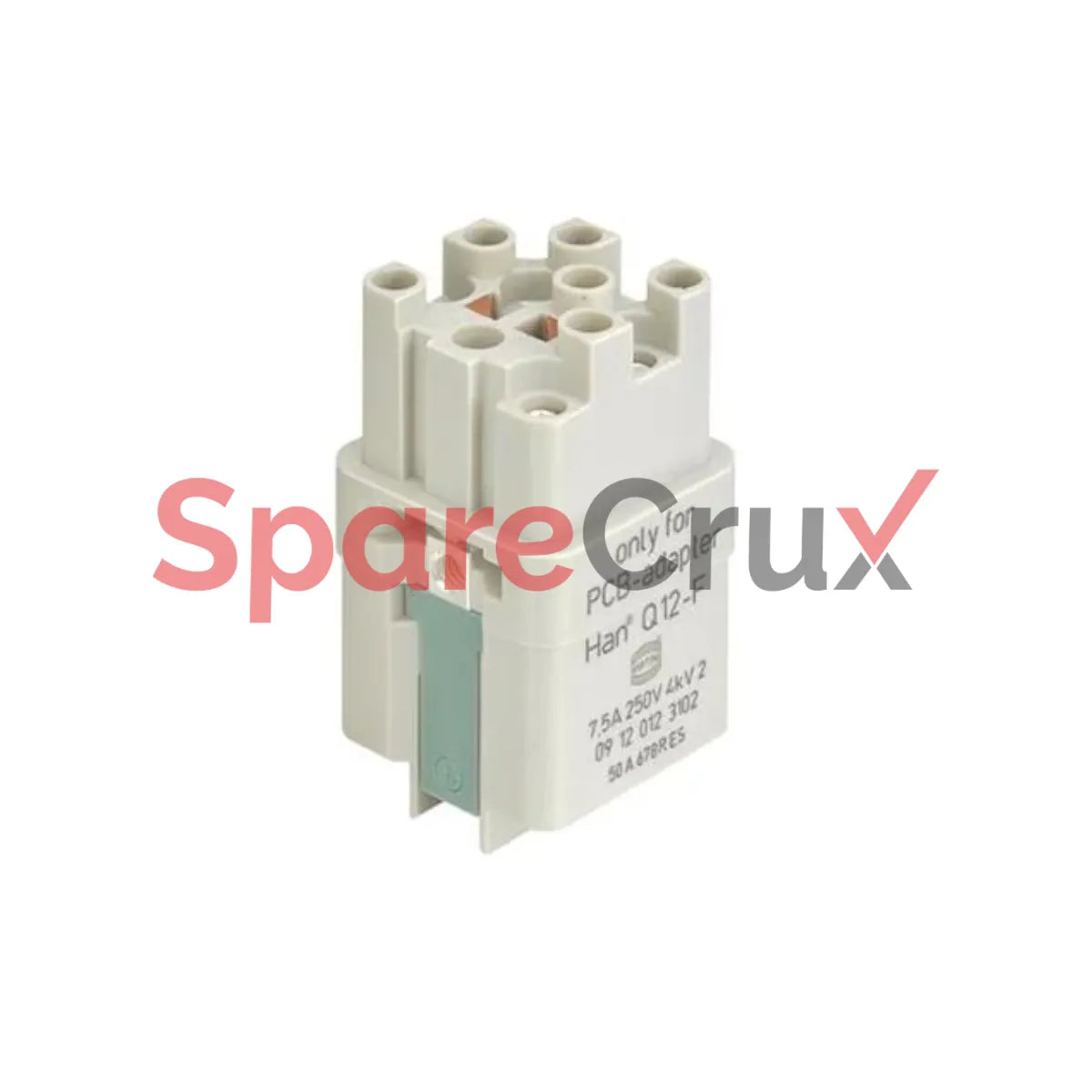 09120123102 | HARTING | Han Q12-F for PCB-Adapter