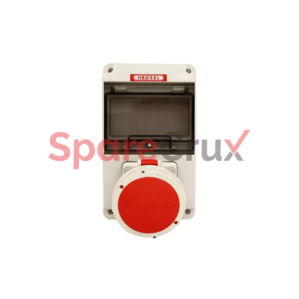 325 TS-32 | HENSEL | Wall Sockets With DIN - Rail 32A 3P + N + E IP44
