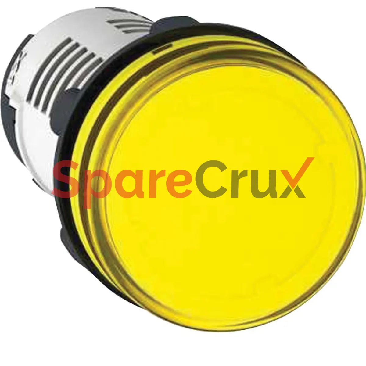 XB7EV05GP | SCHNEIDER ELECTRIC | Monolithic pilot light, plastic, yellow, Ø22, integral LED, 110...120 V AC