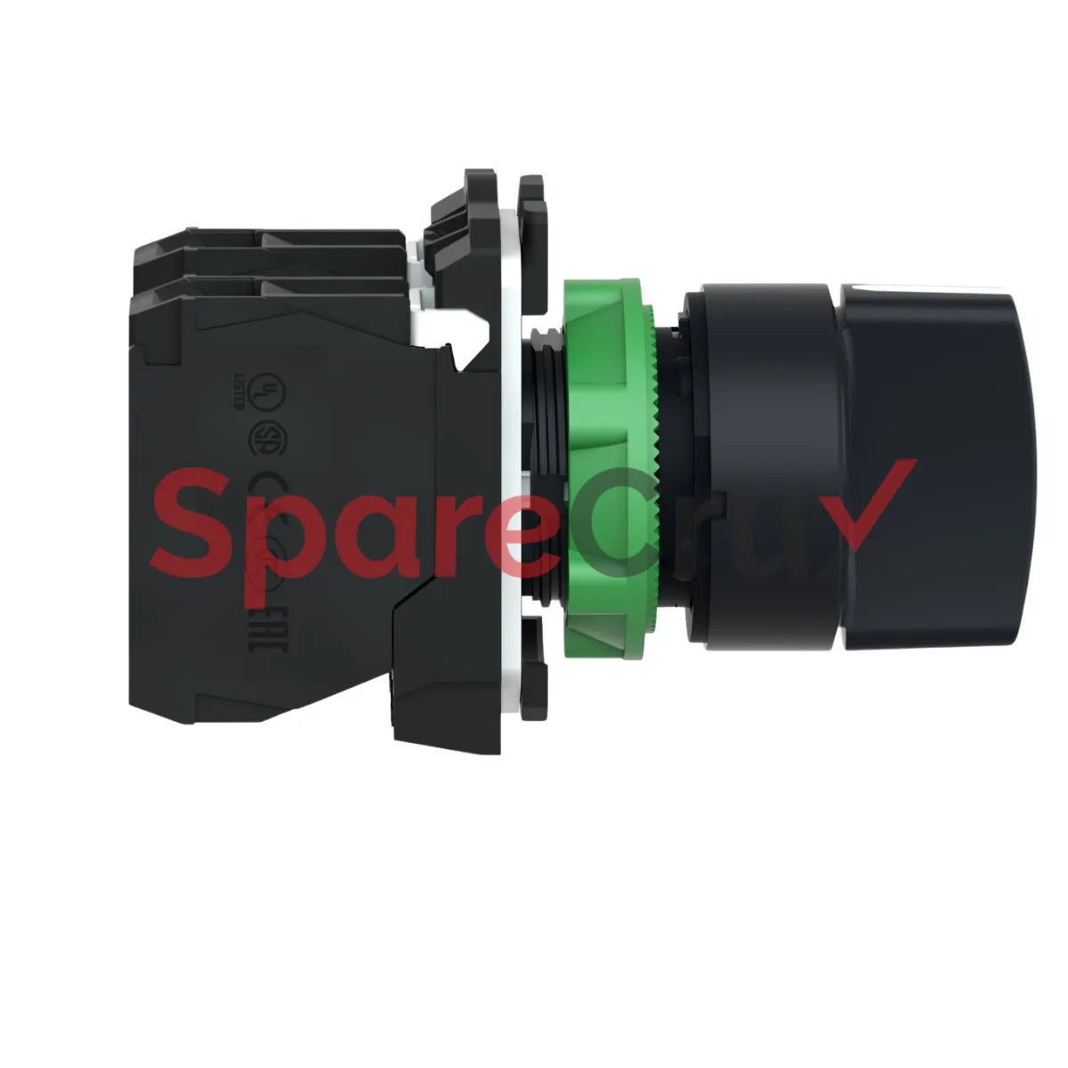Harmony XB5 | SCHNEIDER ELECTRIC  | Series 3-Position, Black, Stay‑Put, Screw‑Clamp Snail‑handle selector switch.