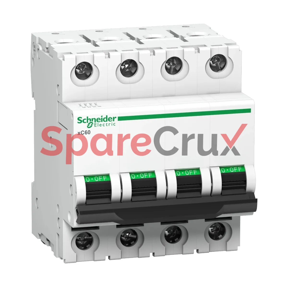 A9N4P32B |  SCHNEIDER ELECTRIC | miniature circuit breaker - xC60 - 4 poles - 32 A - B curve - Schneider Electric