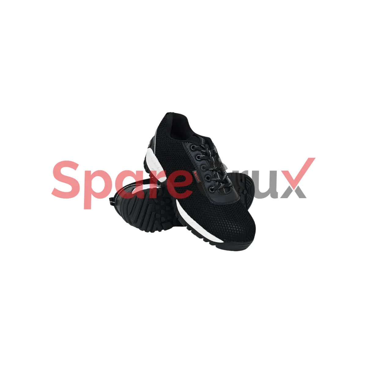 FS 258BL | KARAM | FALKON Safety Shoes Black