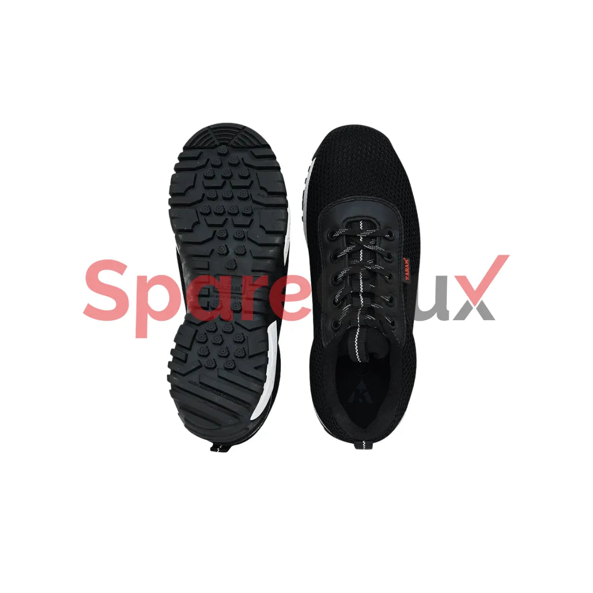 FS 258BL | KARAM | FALKON Safety Shoes Black