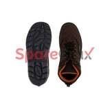FS 65 | KARAM | Executive Sporty Lace-Up Brown Leather Safety Shoes