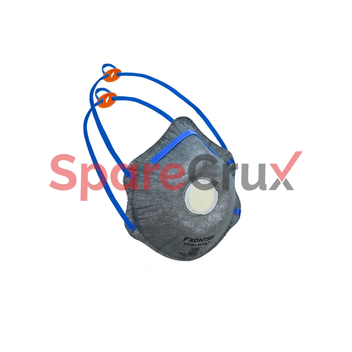 FT391(P3)+ | KARAM | FFP3 SL Disposable Cup Shape Respirator With Head Strap And Exhalation Valve