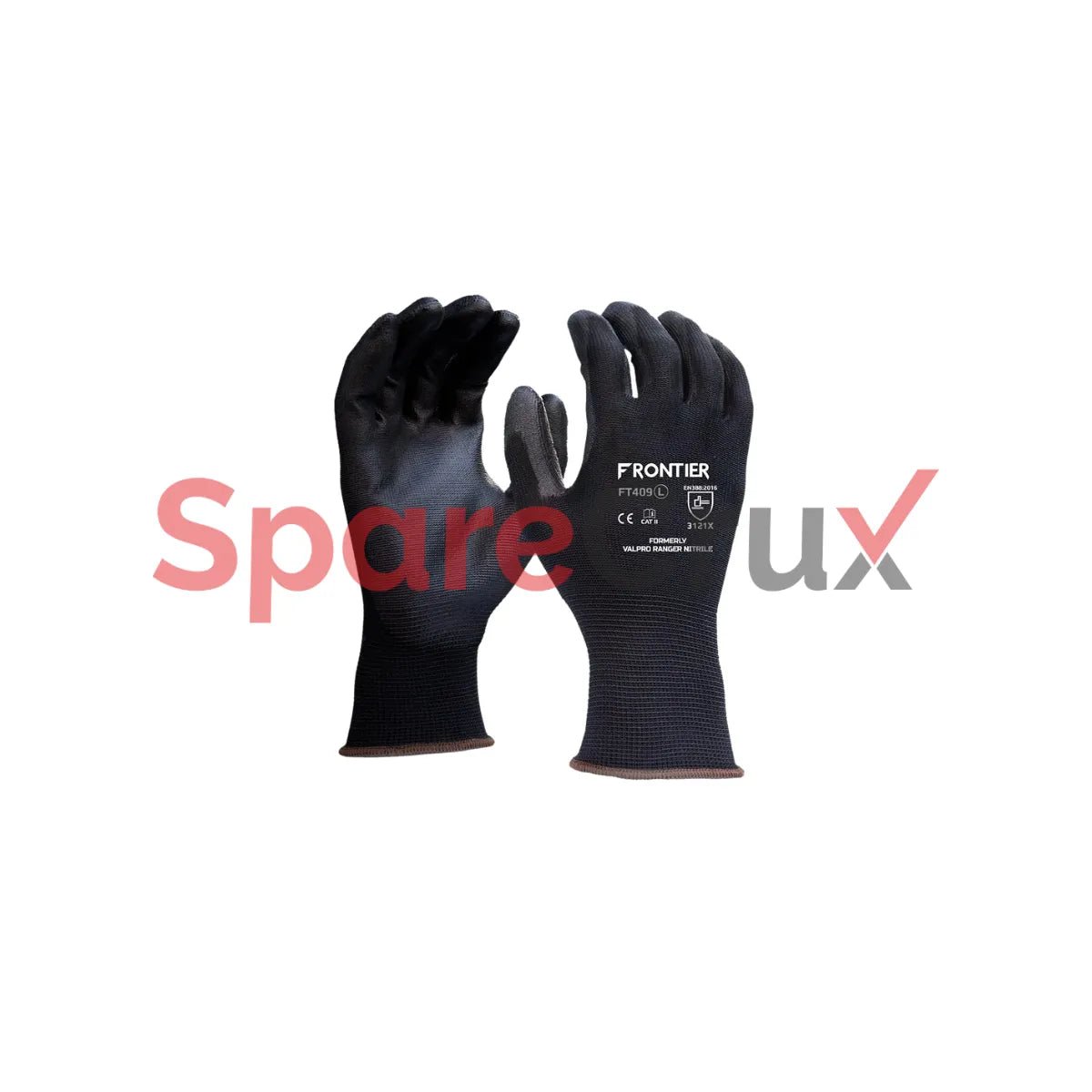 FT409 | KARAM | Grip And General Purpose Black Gloves With Nitrile Coating