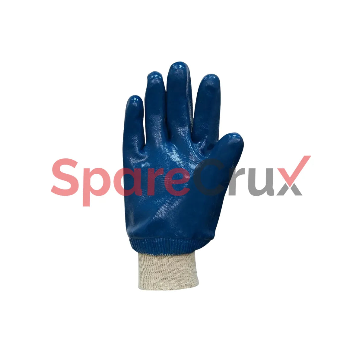 HS 201(KW)| KARAM | Cotton Jersey Liner with Nitrile Coating Knit Wrist Safety Gloves
