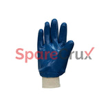 HS 201(KW)| KARAM | Cotton Jersey Liner with Nitrile Coating Knit Wrist Safety Gloves