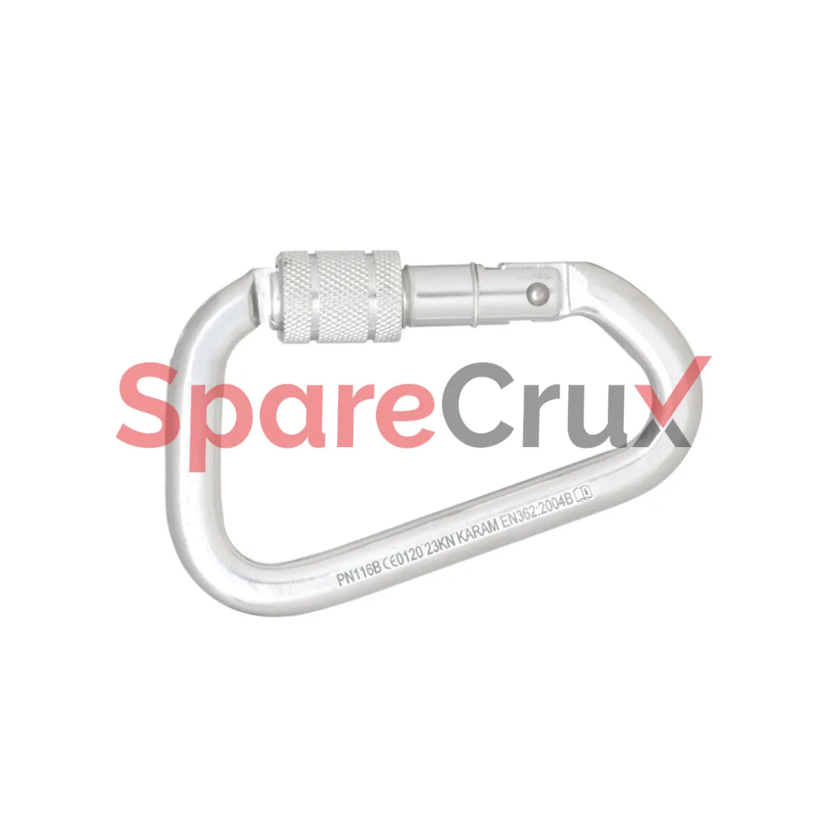 PN 116BE | KARAM | Aluminium Screw Locking Bulb type Karabiner