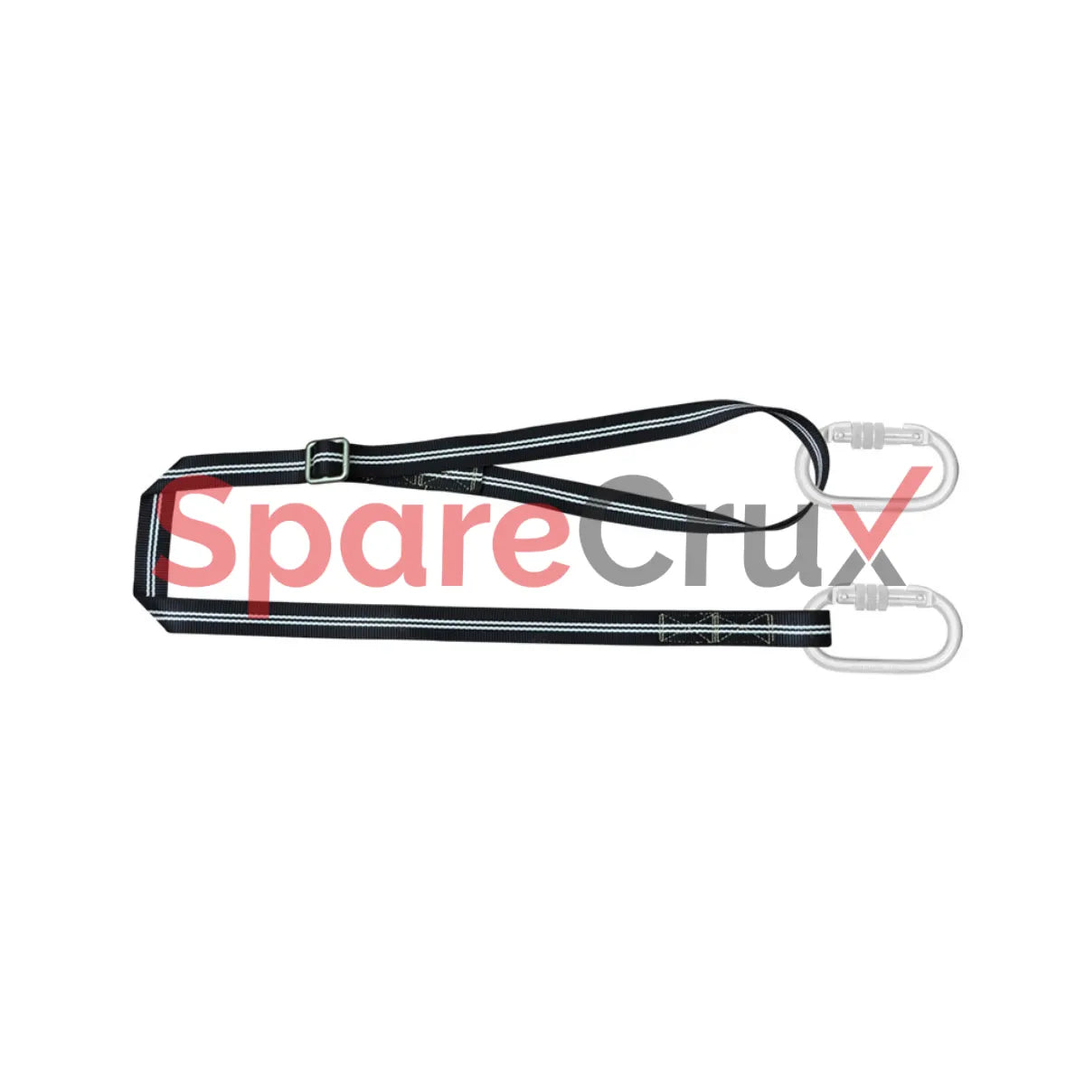 PN 243(FR) | KARAM | Flanil Flame Resistant Work Positioning Lanyard with Ring Type Adjuster