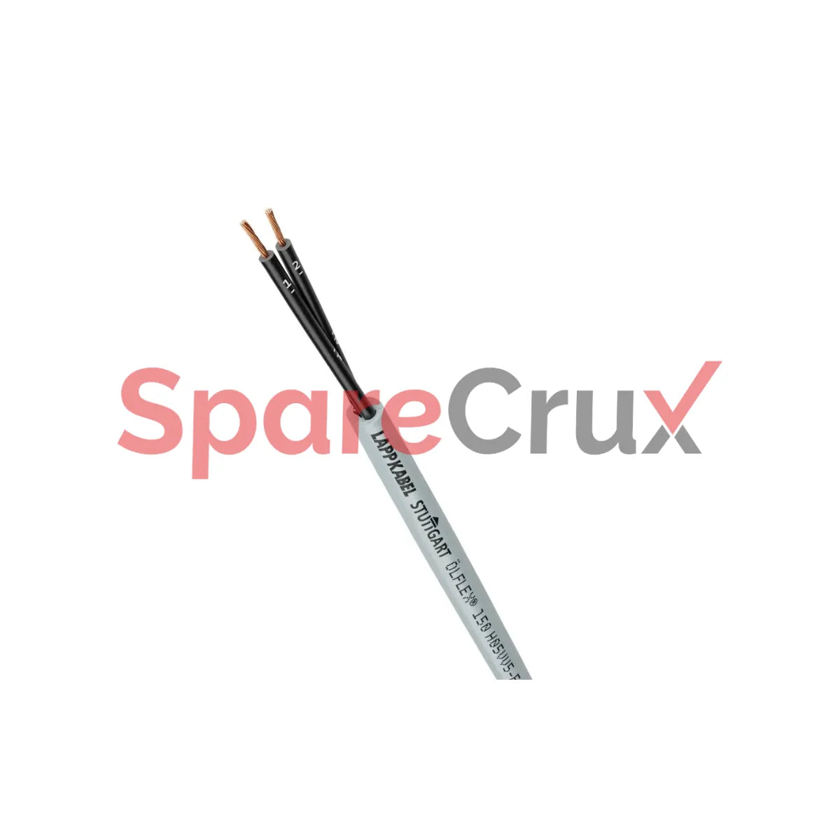 0015202 | LAPP GROUP | Power And Control Cable, 2x1, U0/U: 300/500 V, Pvc