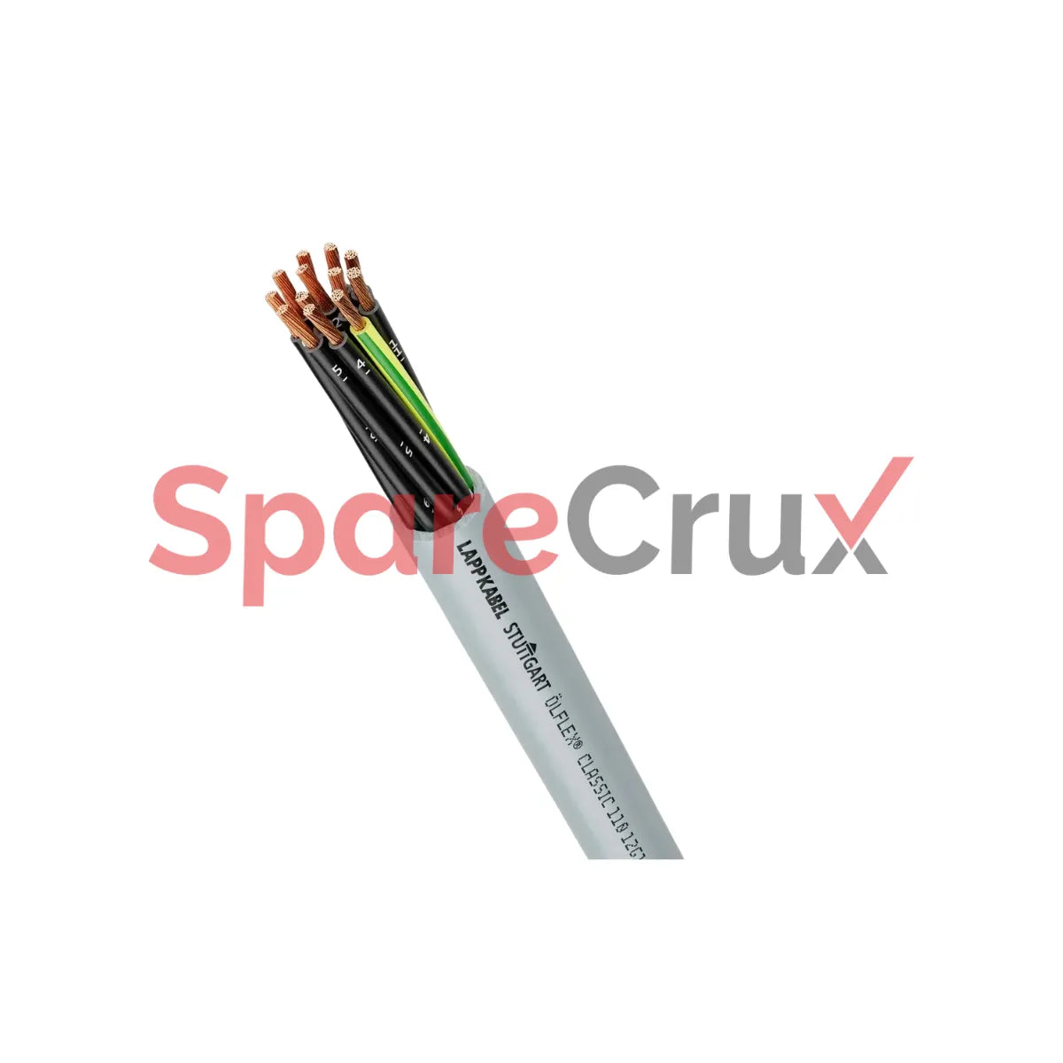 11190041 | LAPP GROUP | Power And Control Cable, 4g0.5, U0/U: 300/500 V, Pvc