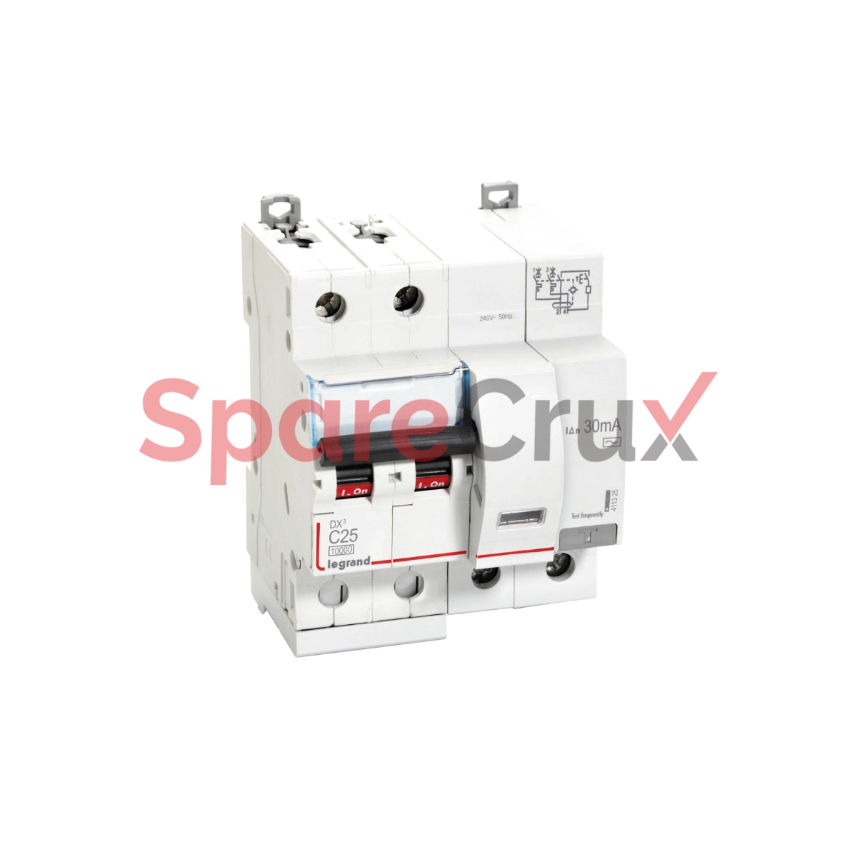 411325 | LEGRAND | 2P 25A 30MA RCCB