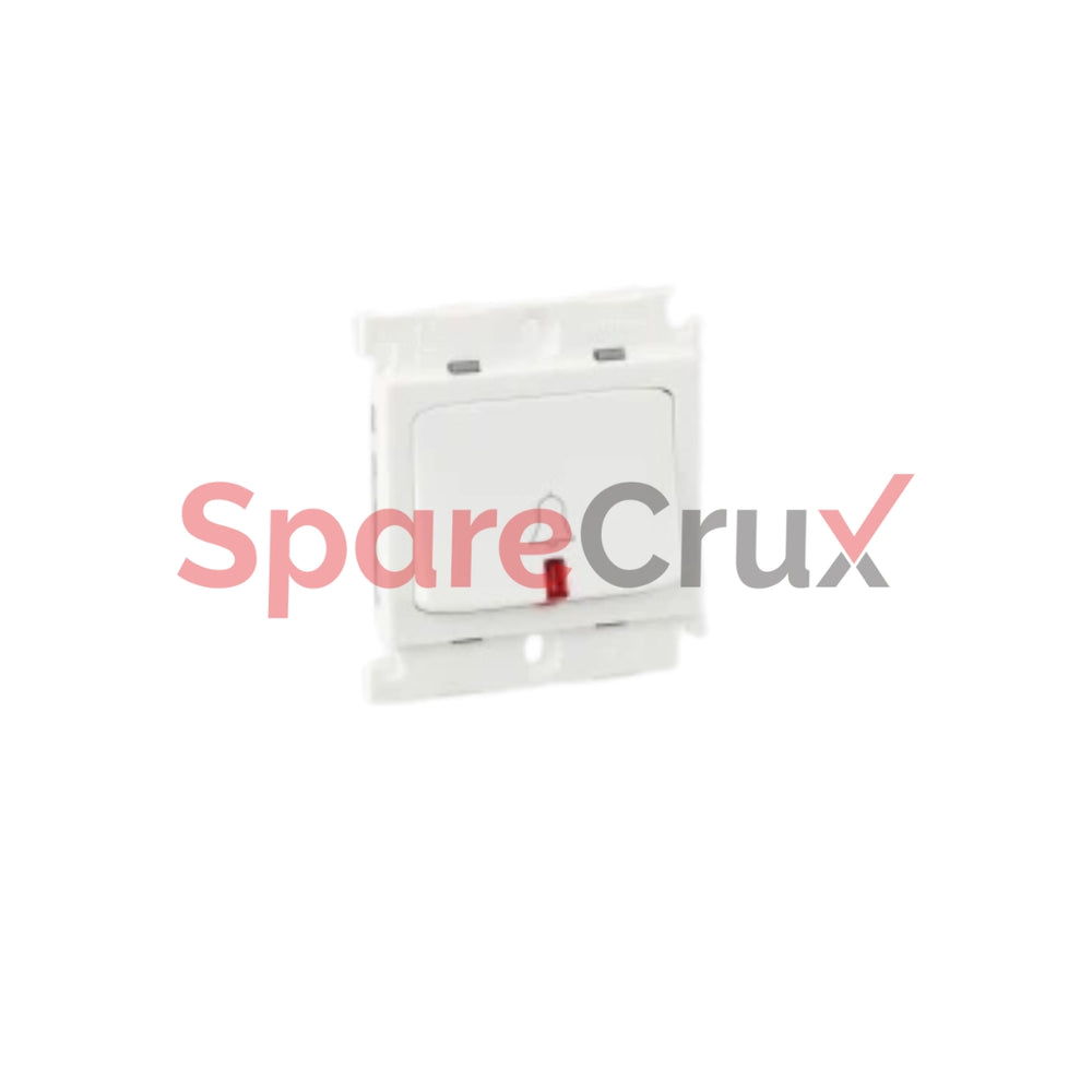 675506 | LEGRAND | Mylinc 6A Bell Push 2M1Way Indicator-White