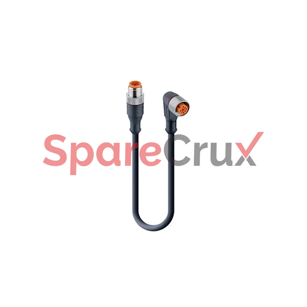 RKWT/LED P 4-225/4M | LUMBERG | Straight Male 4 way M12 to Right Angle Female 4 way M12 Sensor Actuator